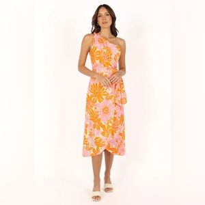 Clara One Shoulder Midi Dress by PETAL AND PUP